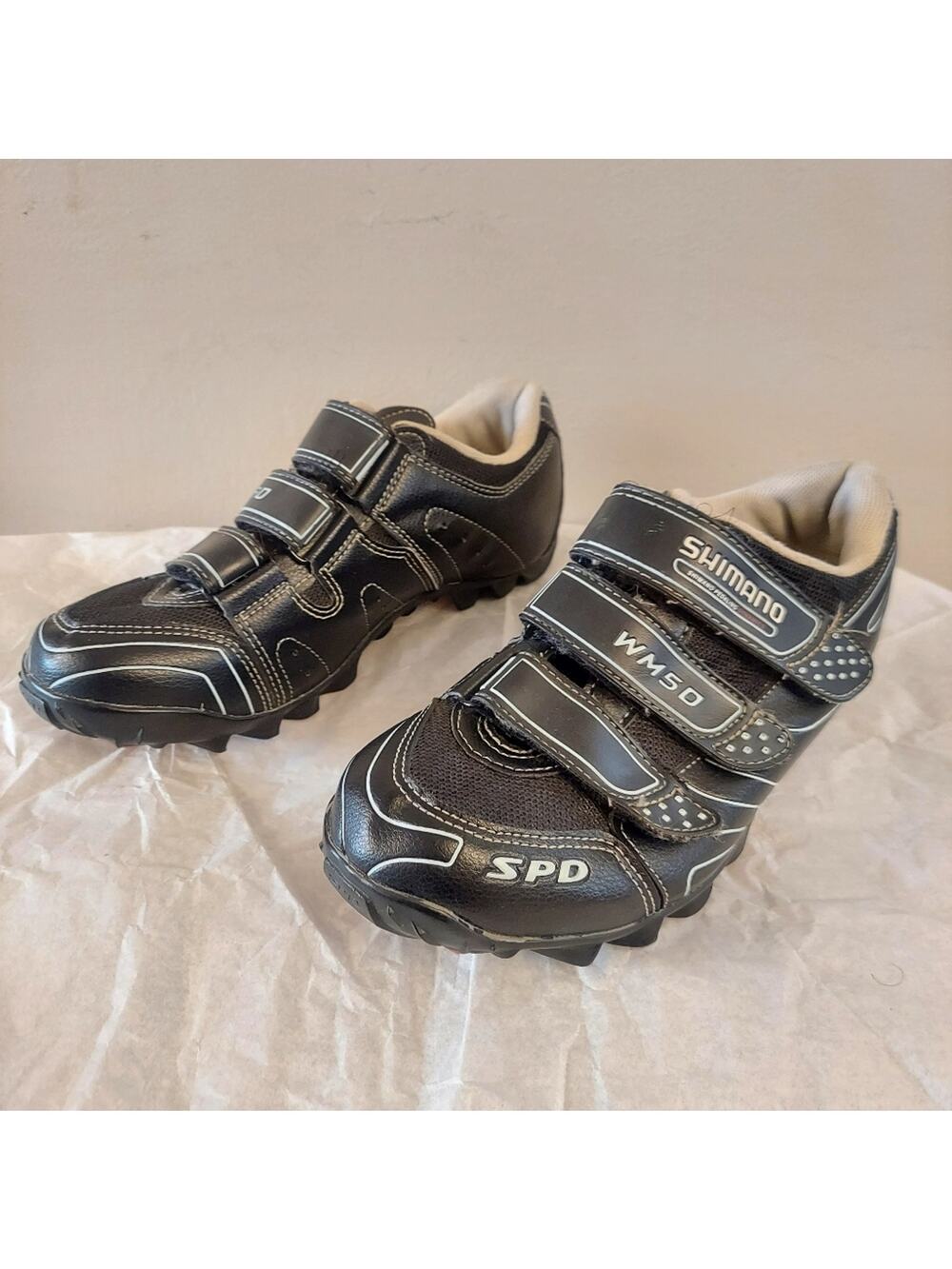 Shimano SPD SH-WM50 Women's US 7.5 EUR 40 MTB Bicycle Cycling Shoes + Cleats